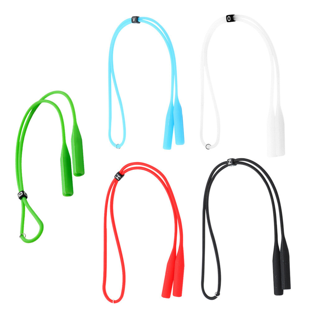 5 Pcs Eyeglass Glasses Chain Silicone Strap Outdoor Retainers Neck Straps Child