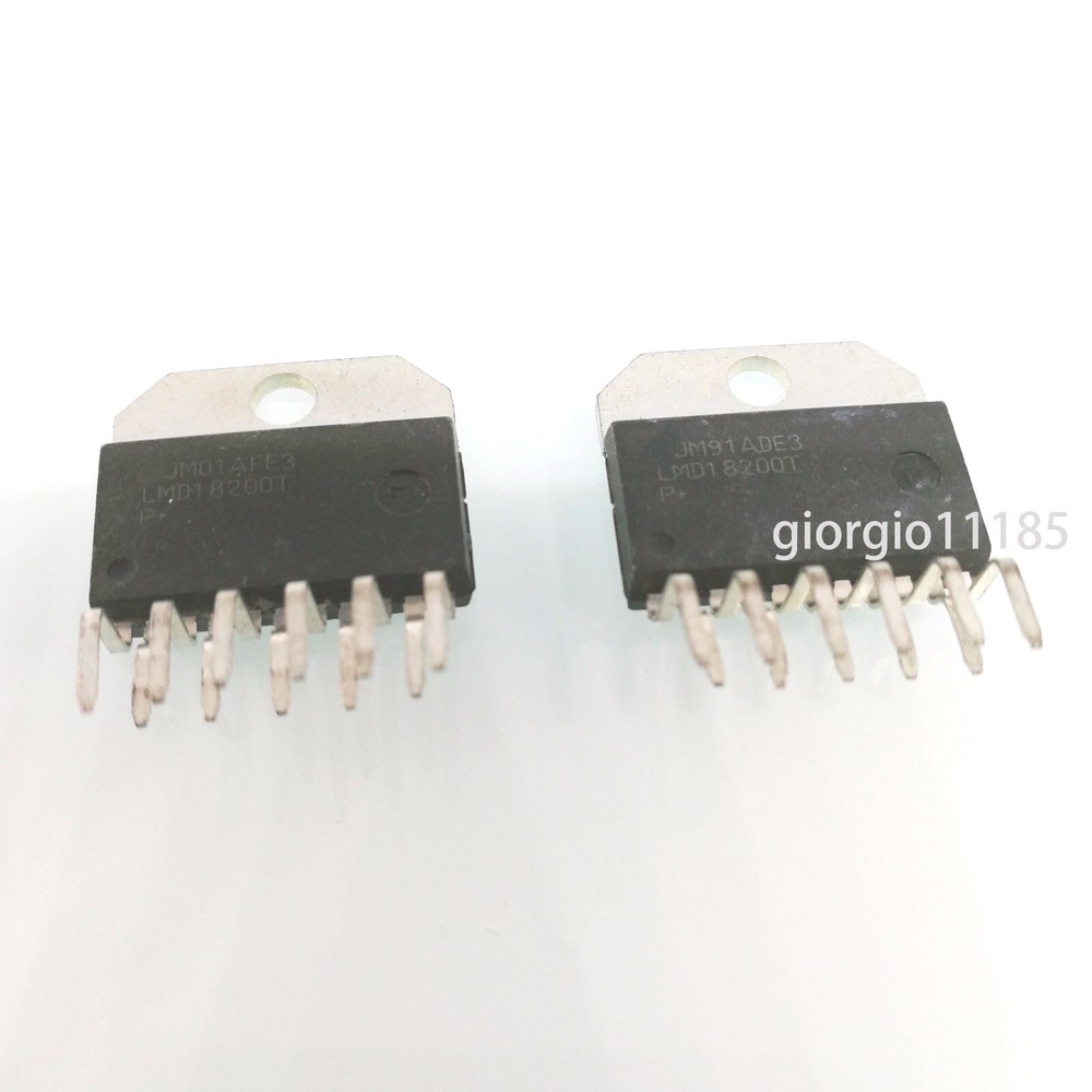 NJ STOCK  2pcs LMD18200T 3A 55V H-Bridge ZIP-11 stepper Motor Driver Power IC