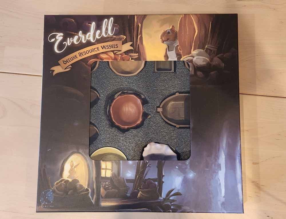 Everdell Deluxe Resource Vessels Board Game Accessory