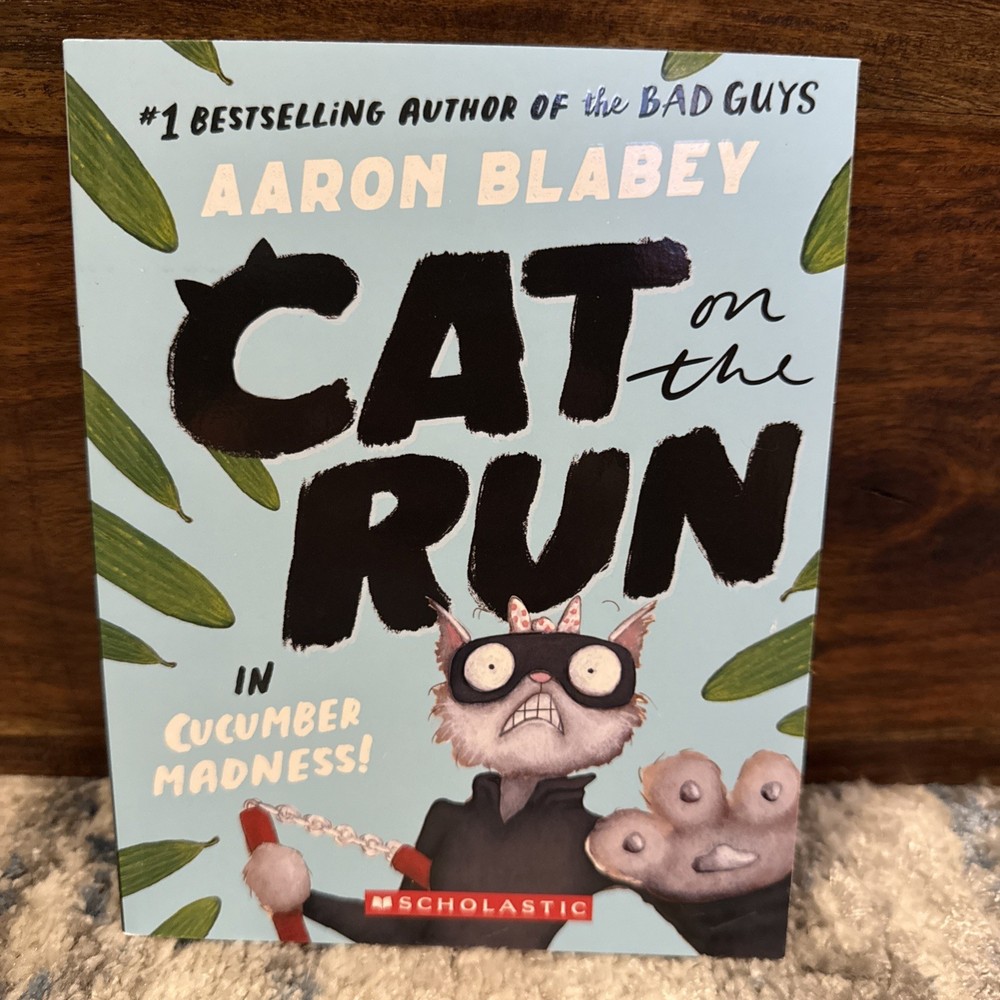 Cat on the Run in Cucumber Madness! By Aaron Blabey