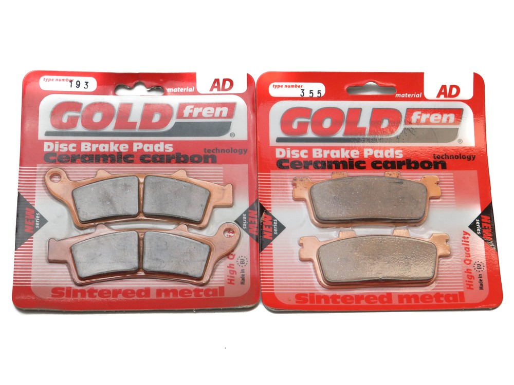 Goldfren Brake Pads Front & Rear For Kymco New X Town 300i ABS 2017-2021