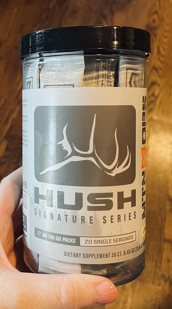 MTN Ops Hush Ignite Supercharged Energy Drink 45 Serving Tub 1104260145