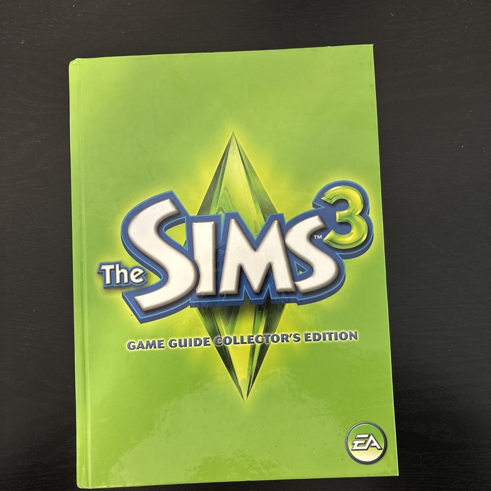 The Sims 3 Hardback Collector's Edition Game Guide + Map Poster