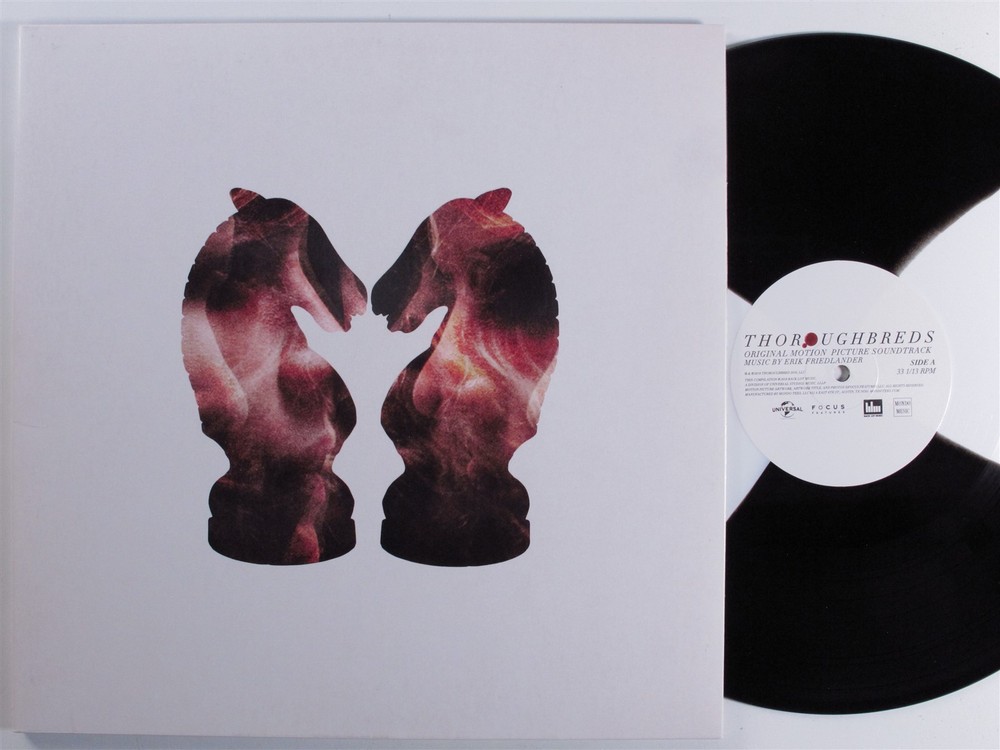 THOROUGHBREDS OST Erik Friedlander MONDO LP NM black/white vinyl with insert c