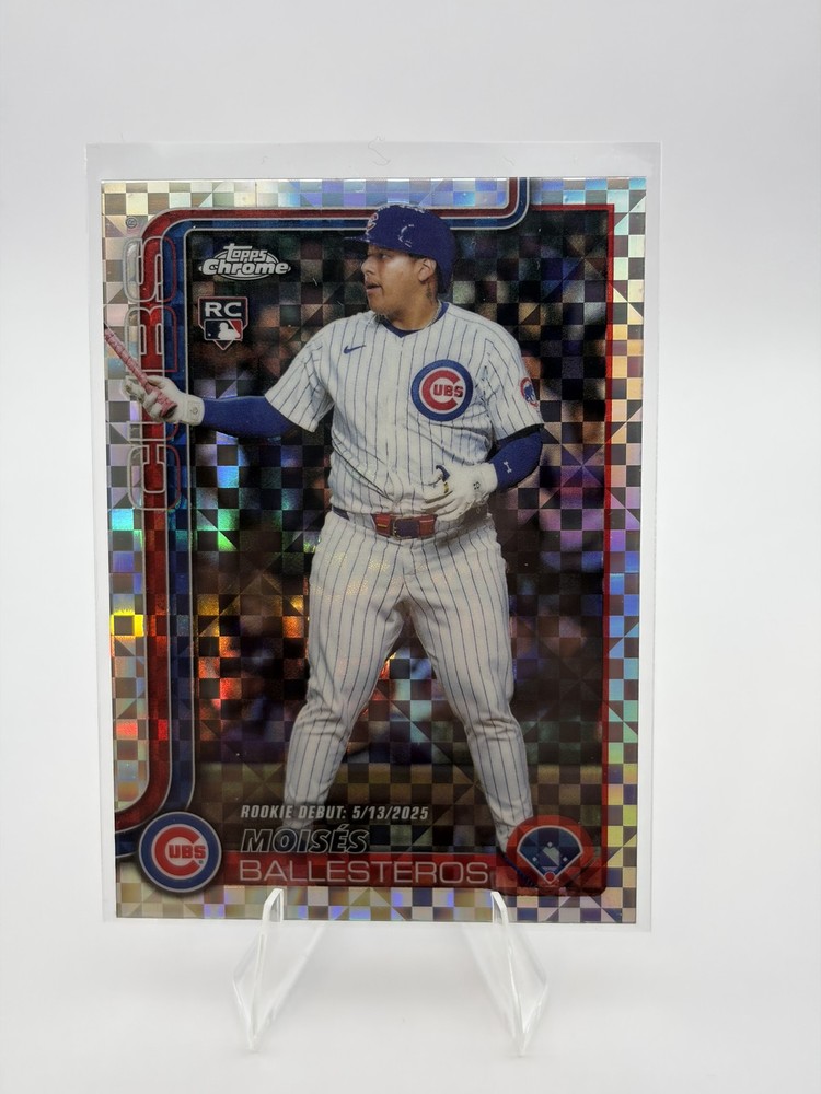 2025 Topps Chrome Update #USC7 Moisés Ballesteros Refractors