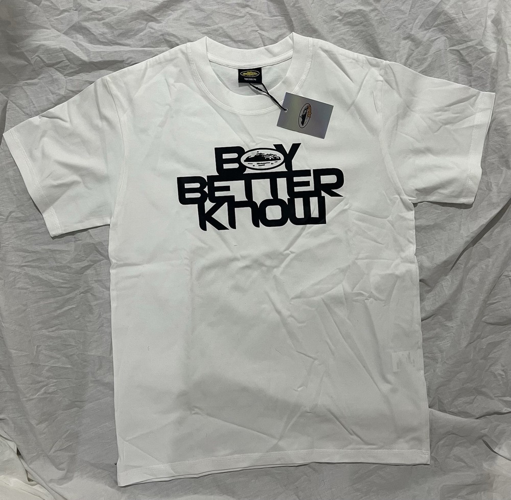 Corteiz Alcatraz T-Shirt BBK - Size medium - White