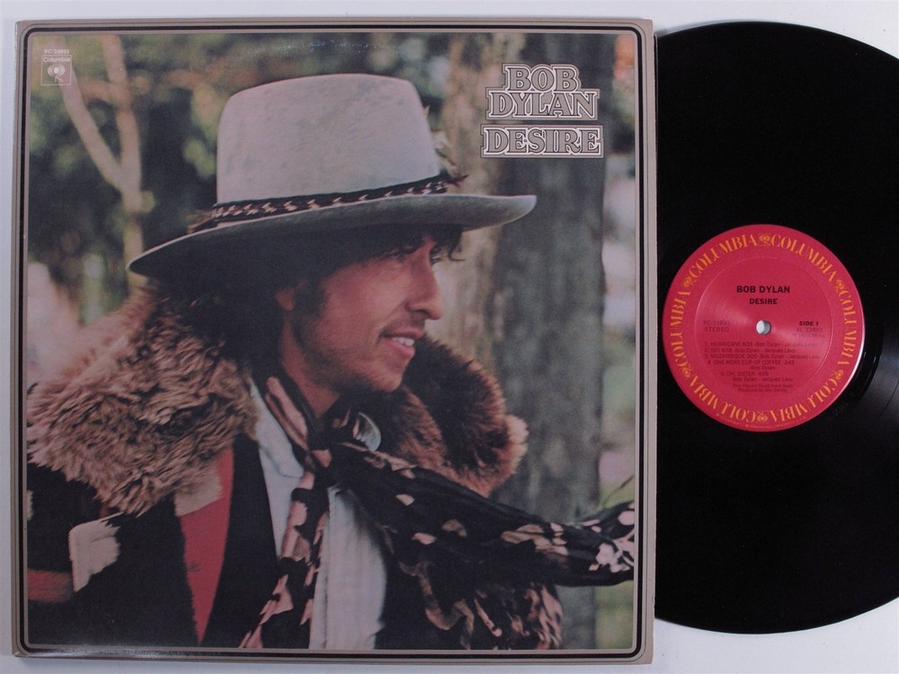 BOB DYLAN Desire COLUMBIA LP VG++ d