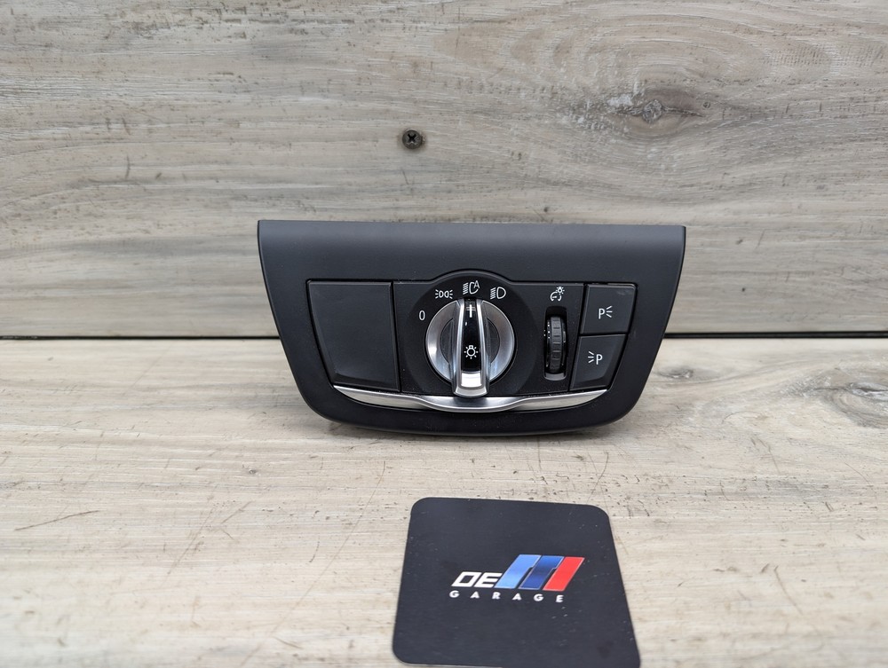 OEM BMW G01 G02 F97 F98 X3 X4 Headlight Switch Control Panel Light Module BLACK