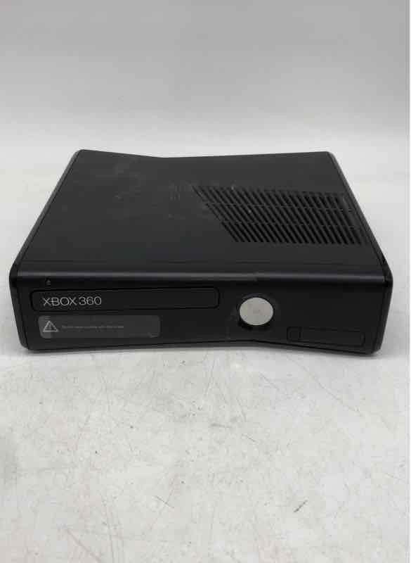 Microsoft Xbox 360 S 1439 Black Game Console With Controller And Power Cord