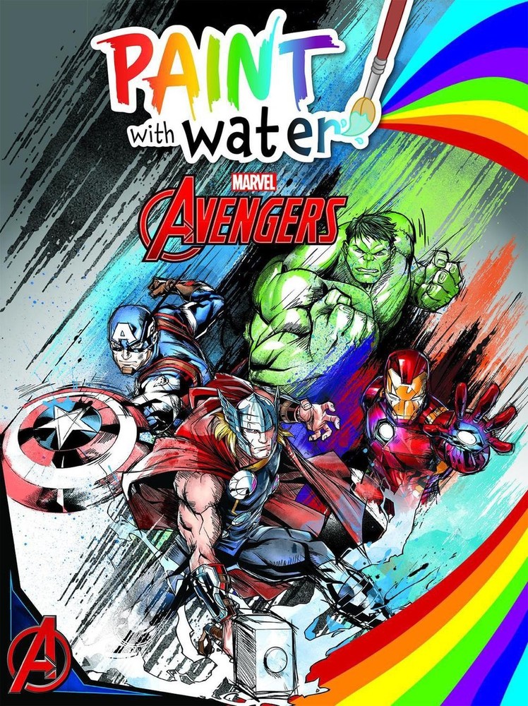Avengers: Paint with Water (Marvel) (English) Paperback Book