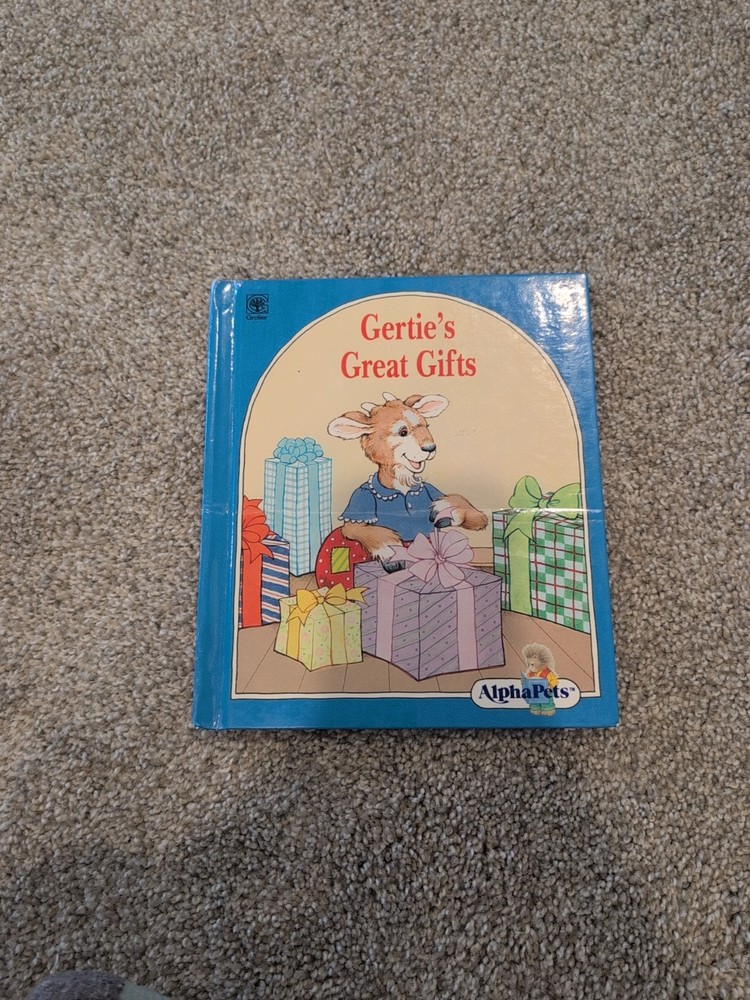 Gertie's Great Gifts by Ruth Lerner Perle Hardback Book AlphaPets