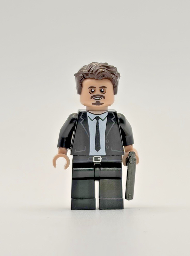 Citizen Brick: 'Mr. Pink' (Cops & Robbers) Custom Pad Printed Minifig Brand New