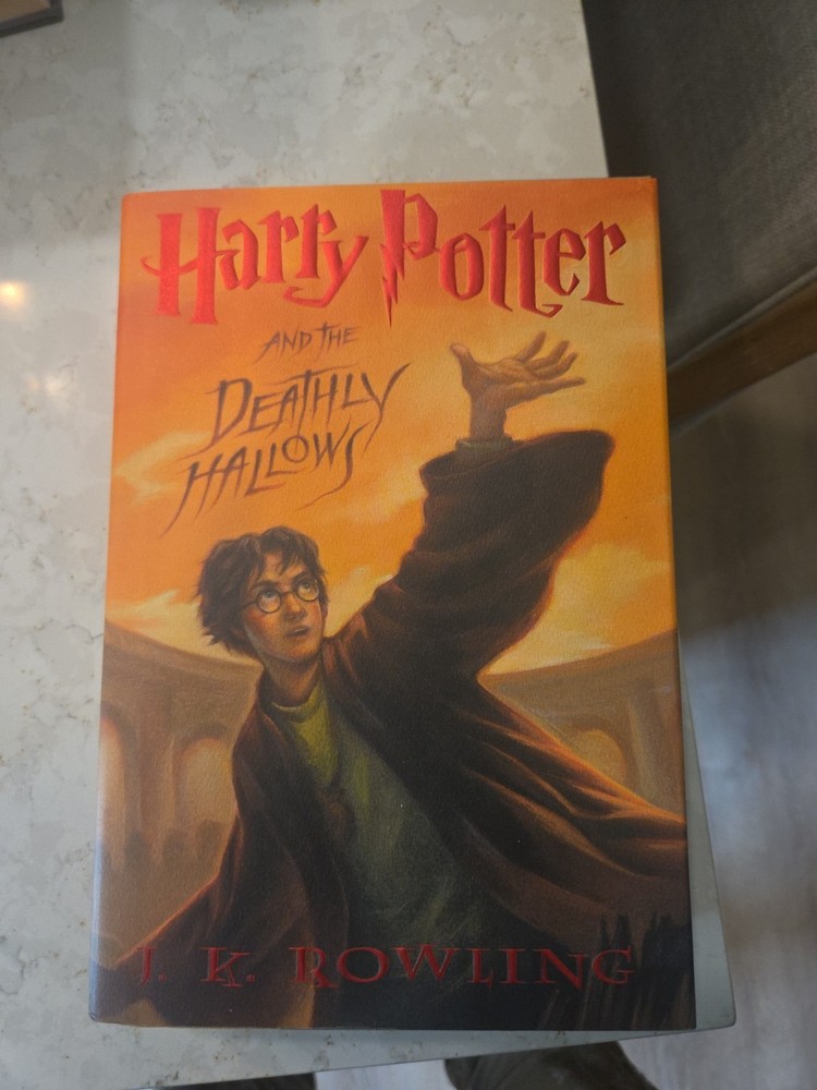 Harry Potter and the Deathly Hallows Book 7 First Edition by J. K. Rowling