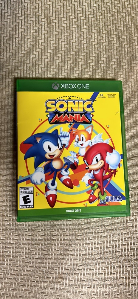 Sonic Mania - Microsoft Xbox One CIB Working Disc