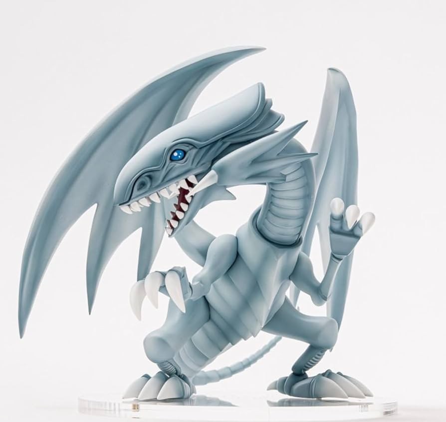 Yu-Gi-Oh Equal Arts Blue Eyes White Dragon Figure Collectible Konami  Japan New