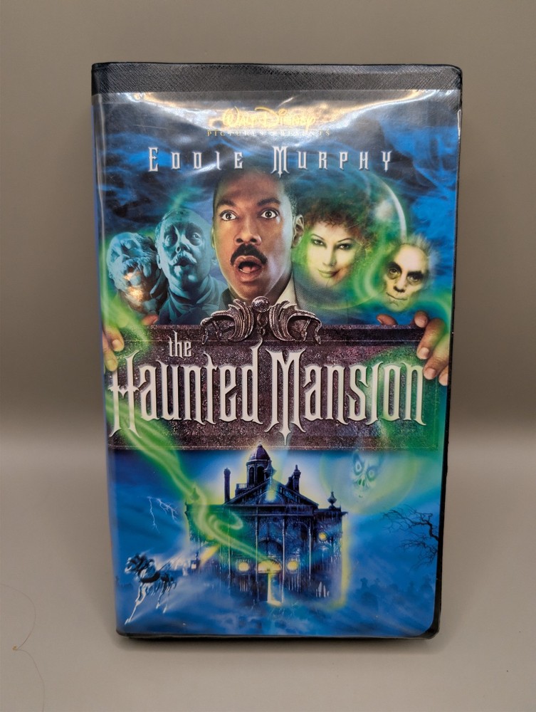 The Haunted Mansion 2004 VHS Eddie Murphy, Clamshell, Walt Disney