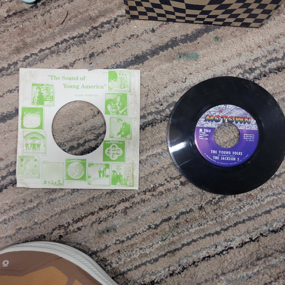 The Jackson 5, ABC / The Young Folks, 1969, 45 Rpm, 7 inch, Vinyl, Record, Soul