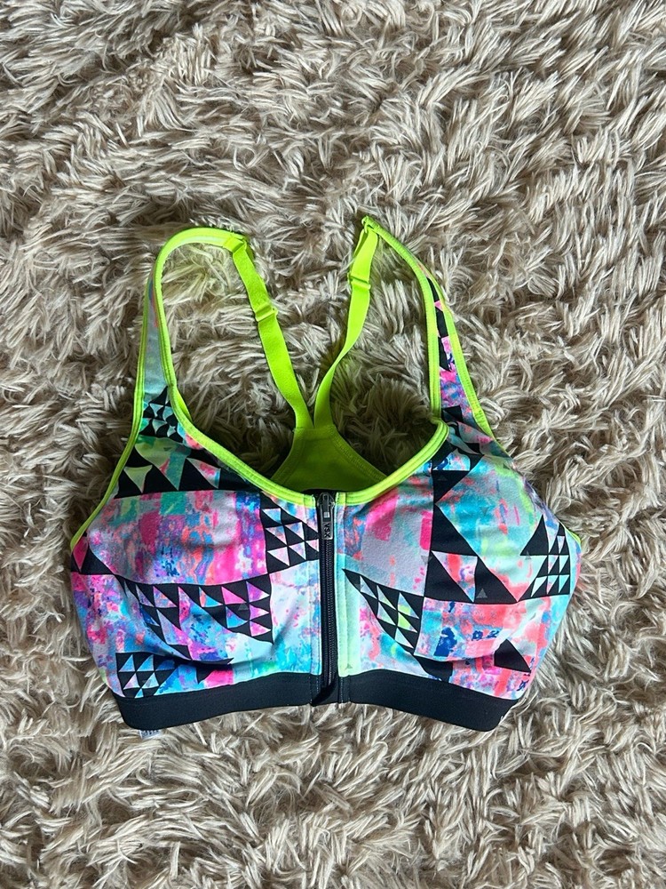 Victoria’s Secret Women’s Sports Bra VSX Sport Knockout Front Closure Bra 34C