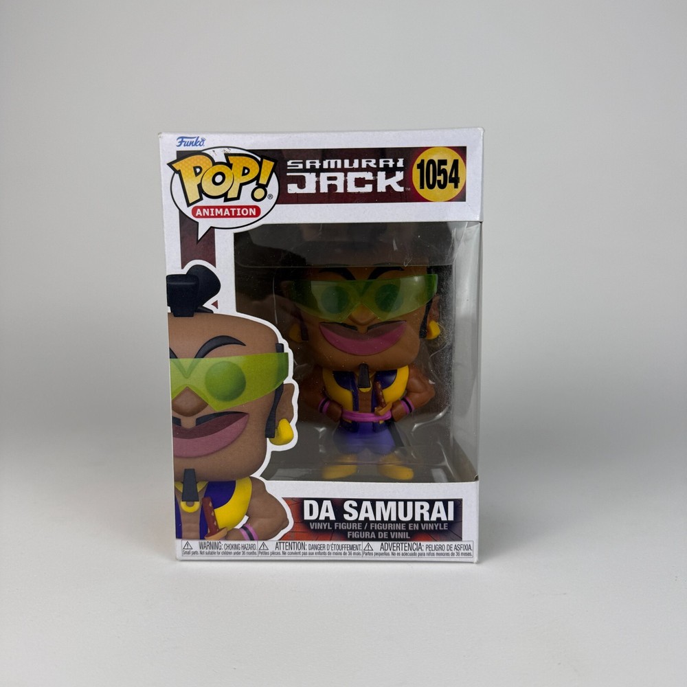 Funko Pop Samurai Jack Da Samurai Vinyl Figure #1054 Animation Collectible