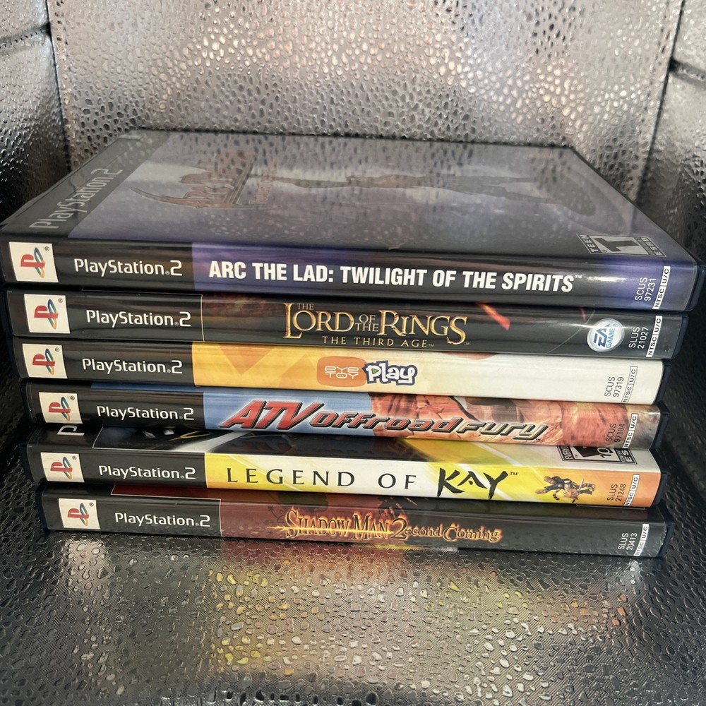 PS2 Game Lot Includes