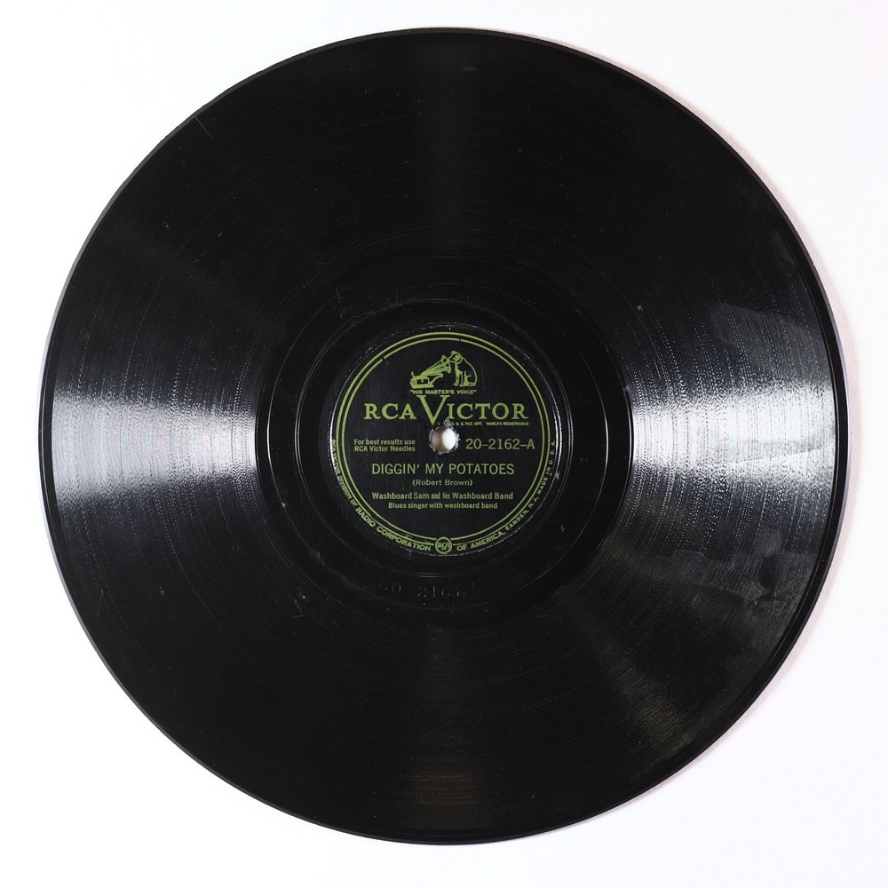 Blues 78 - Washboard Sam - Diggin' My Potatoes - RCA Victor