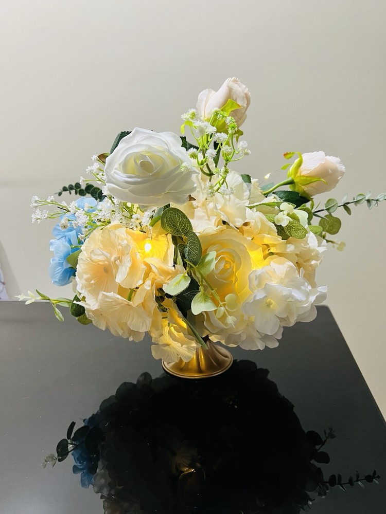 artificial flower arrangements centerpiece