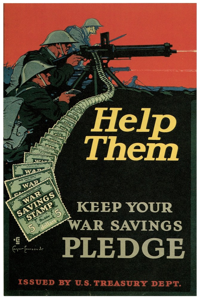 Decor Poster. Fine Graphic Art design. War serving pledge. Home Wall Art. 1756