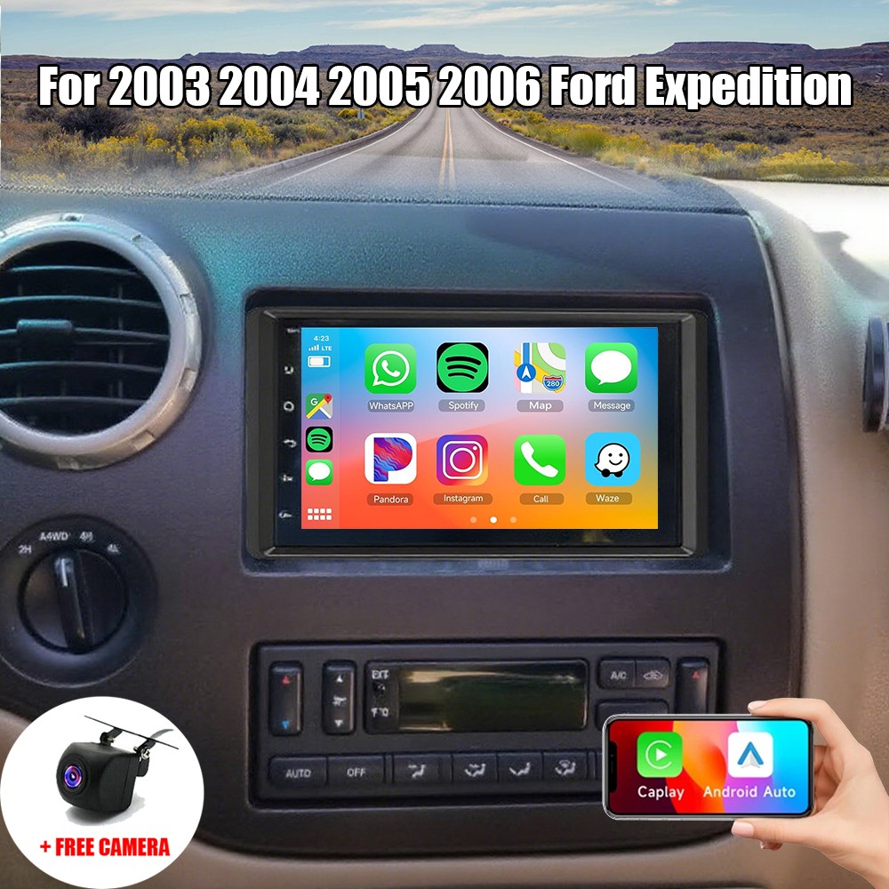 FOR 2003 2004 2005 2006 FORD EXPEDITION STEREO RADIO GPS WIFI WIRELESS CARPLAY