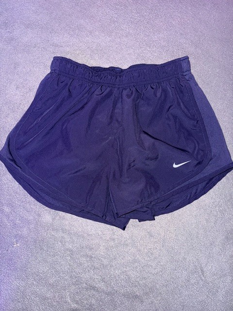 Nike Women’s Dri‑Fit Tempo Running Shorts Size Small Navy Lightweight Athletic