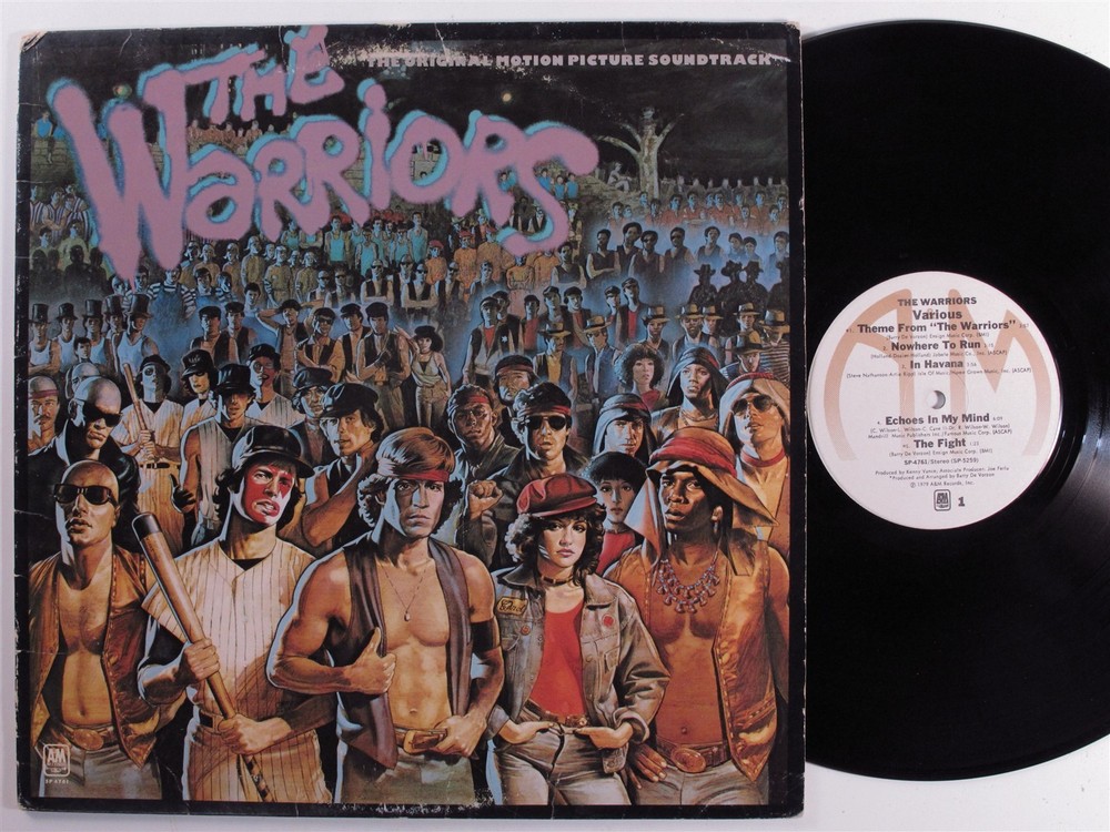 WARRIORS OST Various Artists A&M LP d