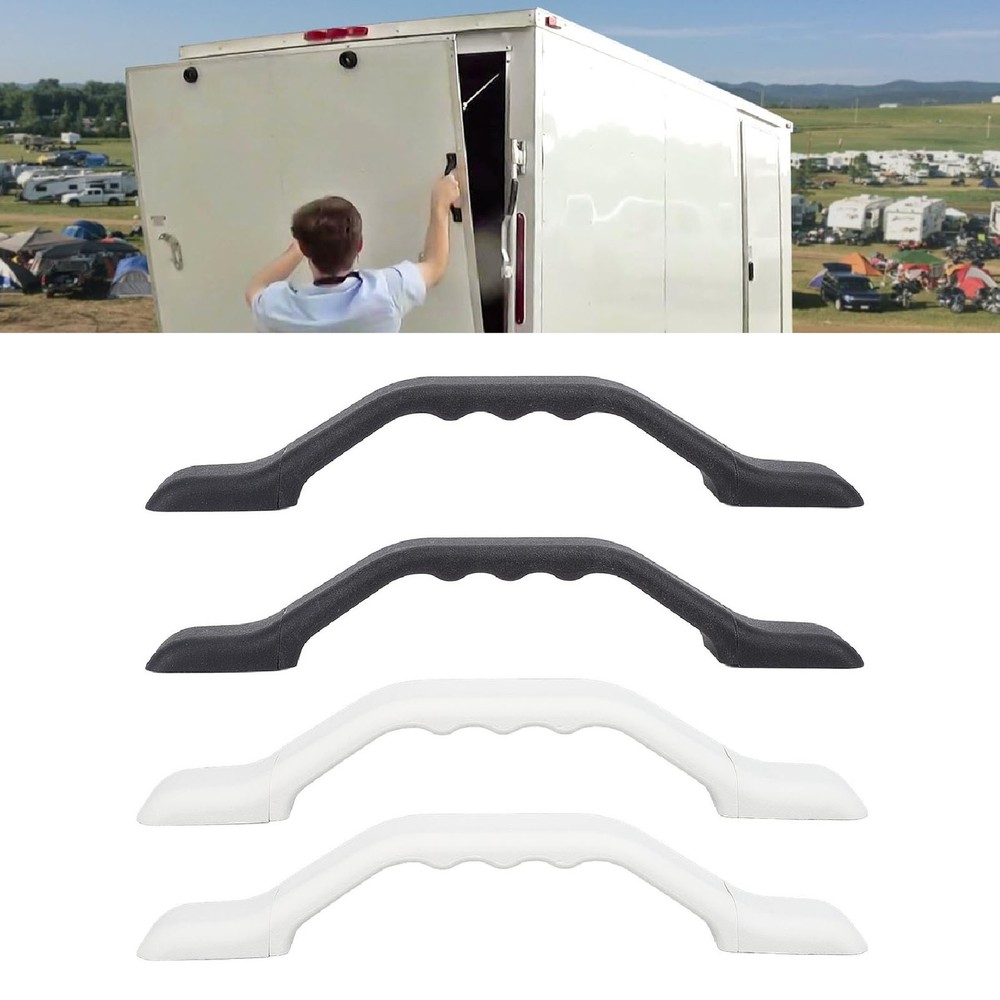 2pcs RV Door Grab Handle Nylon for RV Step Travel Trailer Toilet 232mm