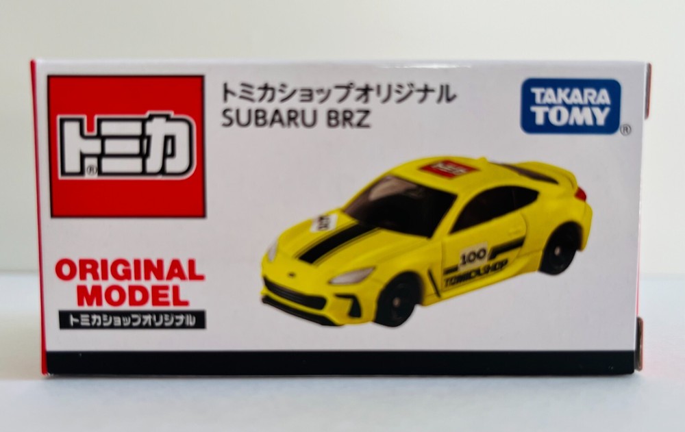 Tomica Limited Subaru BRZ 2024 Yellow Diecast Car Model Takara Tomy