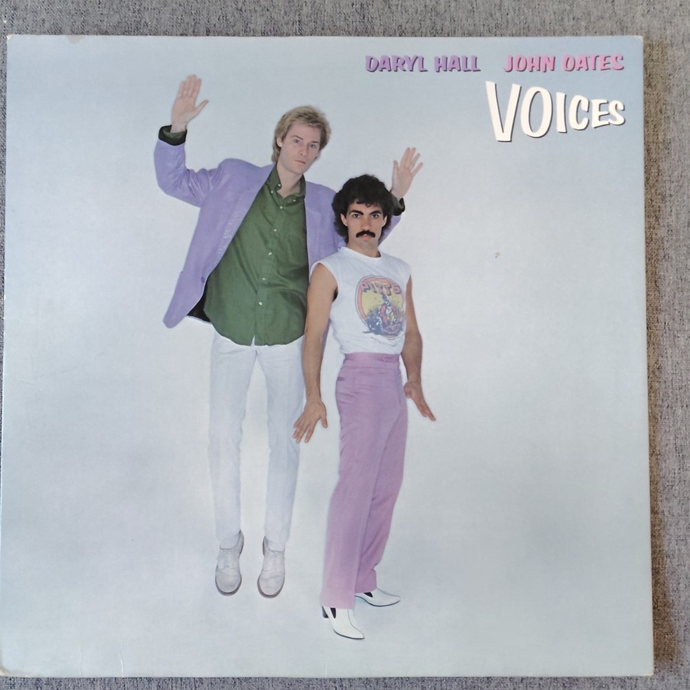 Daryl Hall John Oates Voices LP Vinyl 12