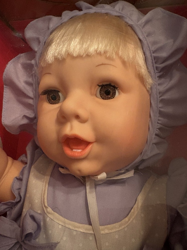 Blue Box **Sweet Heart Baby** Doll NRFB Vintage 1970s /22 Inches!/Vinyl & Cloth