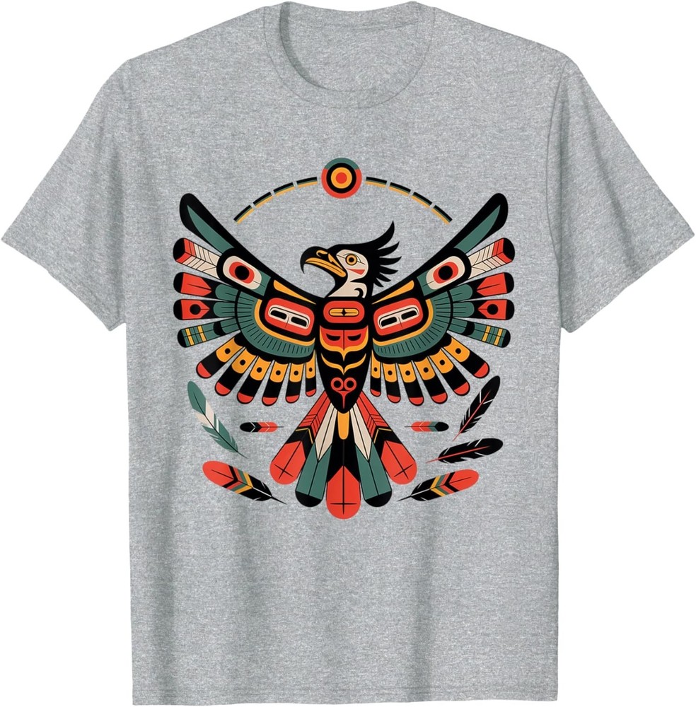 Thunderbird Native American Tribal Art Design Art Unisex T-Shirt