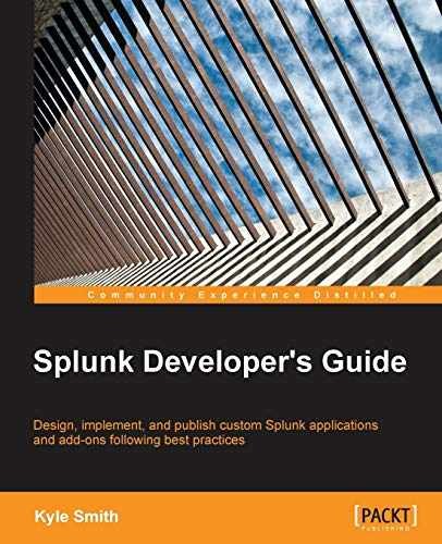 Splunk Developer's Guide - Paperback, by Smith Kyle - Acceptable