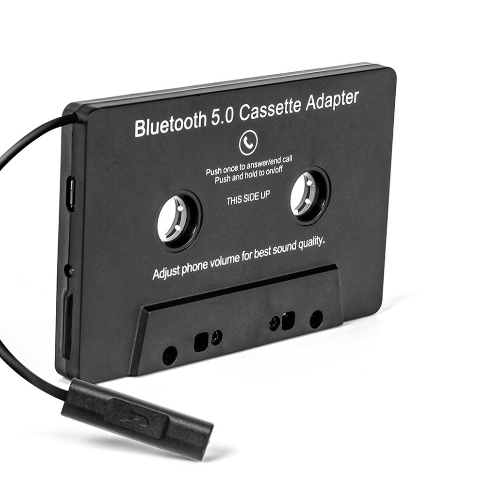 Wireless Bluetooth Car Cassette Adapter for iPhone iPod Samsung Smartphones  