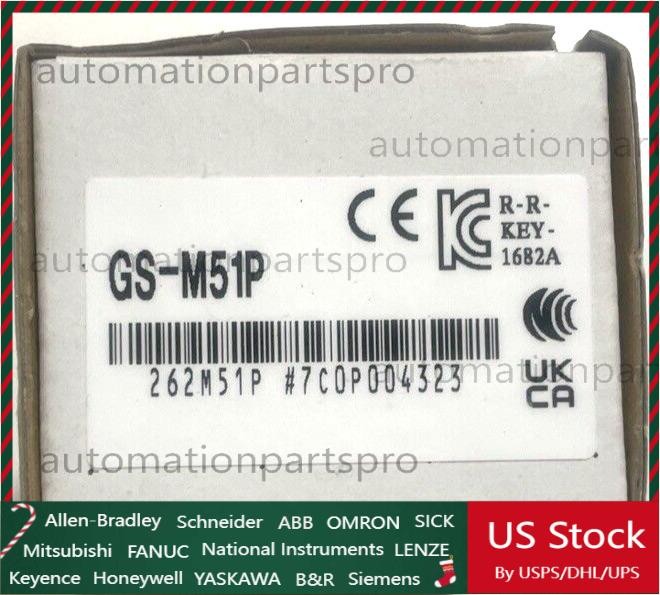GS-M51P Safety Sensor Switch/INTERLOCK. KEYENENCE GSM51P SAFETY SWITCH NEW (B01)