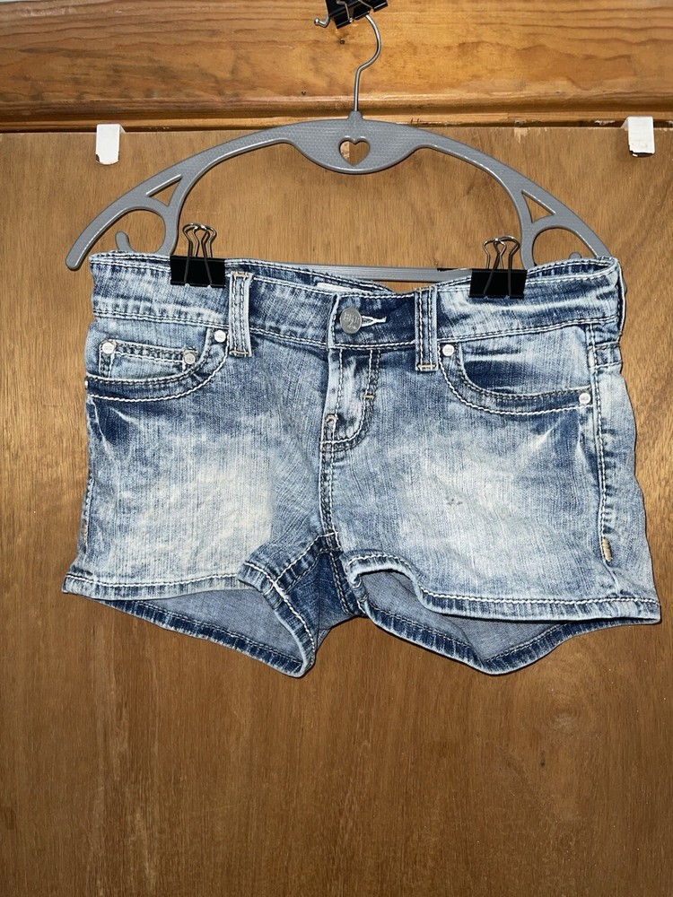 BKE Women's Blue Denim Shorts