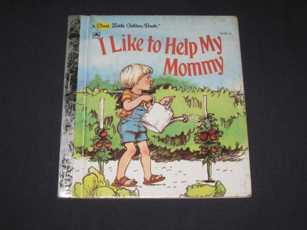 First Little Golden Book  I Like to Help My Mommy    Series L