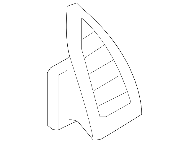 Genuine Nissan Air Vent Grille 68761-1LA0A