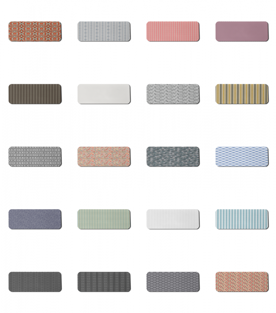 Ambesonne Geometric Line Rectangle Non-Slip Mousepad, 31