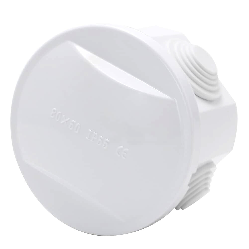 Universal Electrical Project Enclosure Waterproof ABS Junction Box w/ Stoppers-image