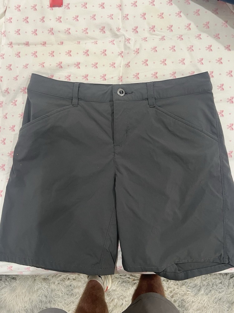 Patagonia Quandary Shorts Womens Size 6 Forge Grey Hiking Pants 7” Ladies