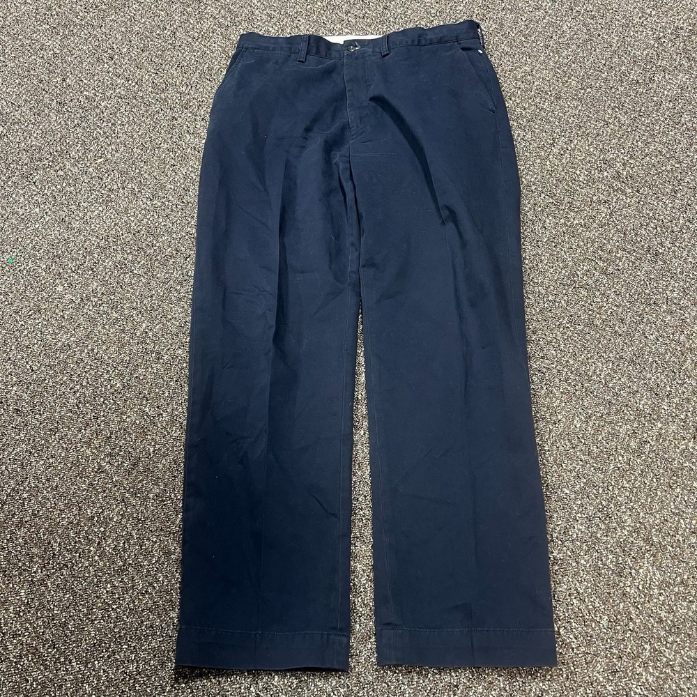 Polo Ralph Lauren Dress Pants Prospect Pant Size 34x32 Navy Blue