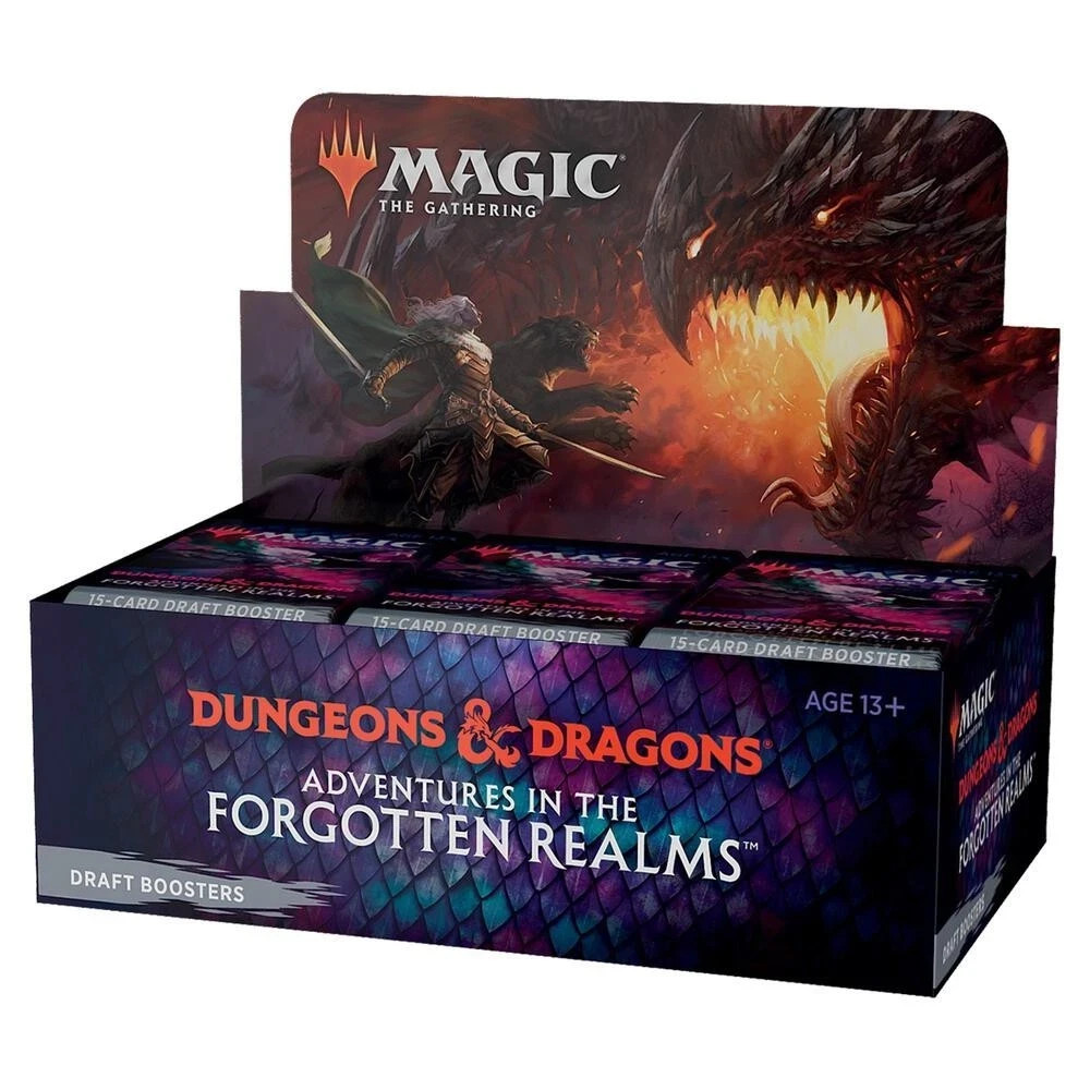 Magic the Gathering (MTG) Adventures in Forgotten Realms Draft Booster Box