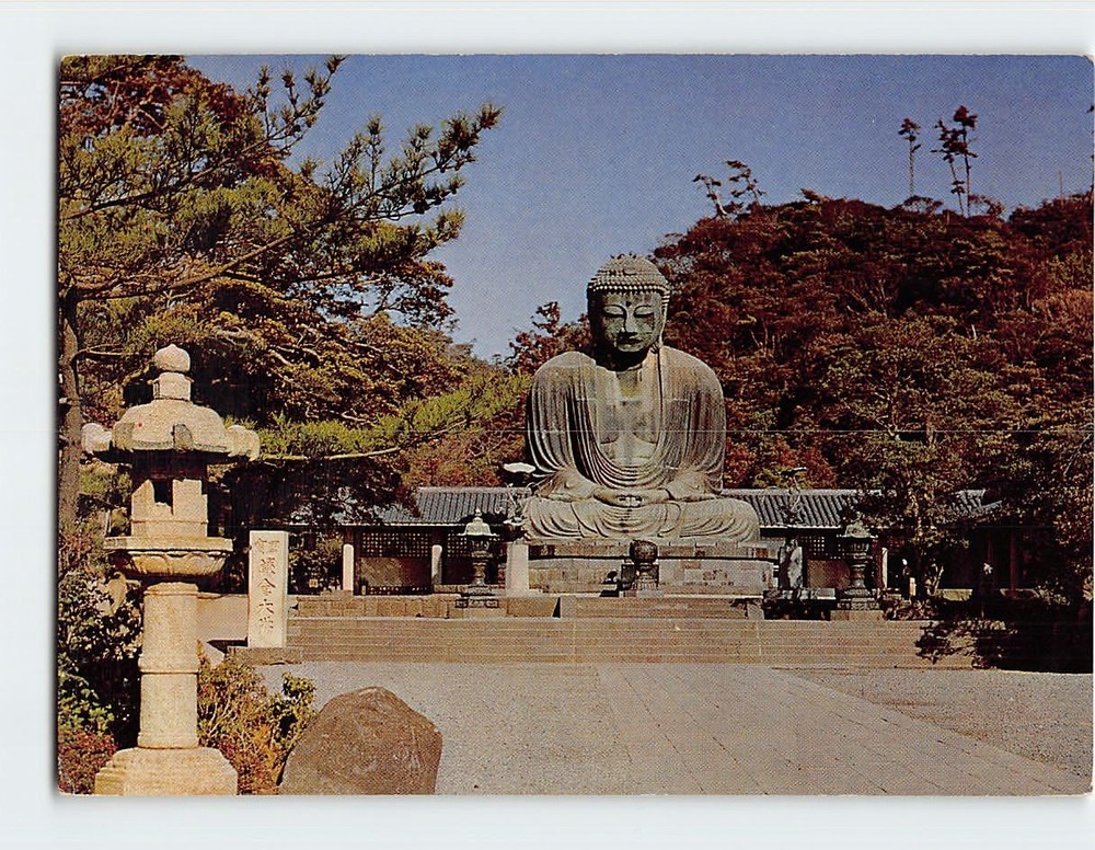 Postcard Kamakura Daibutsu Kamakura Japan