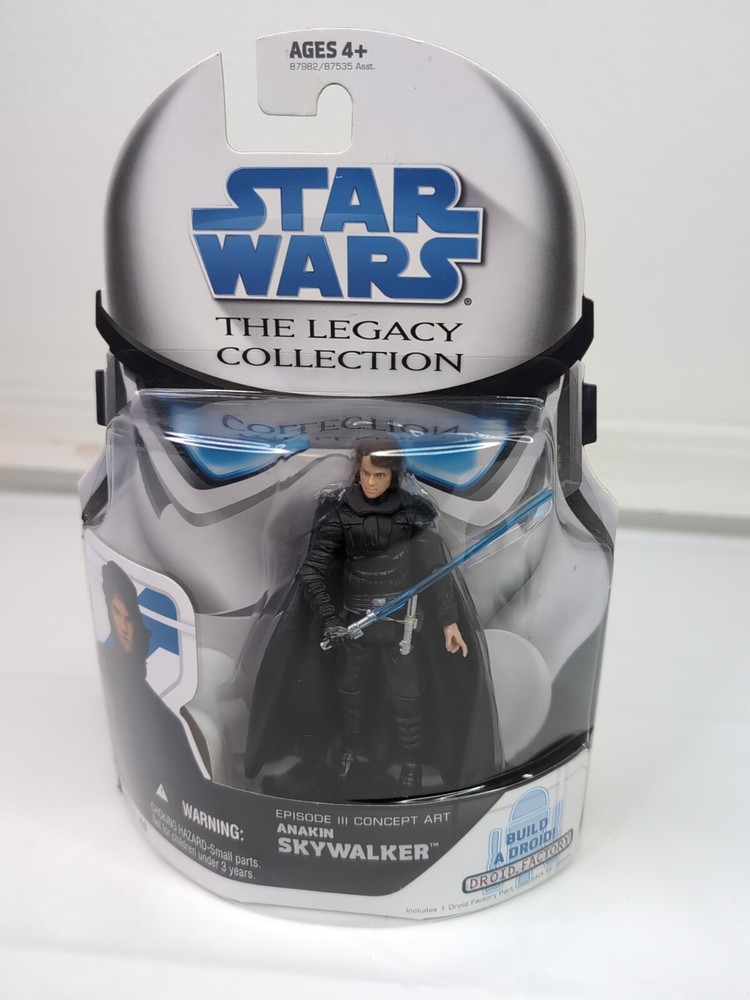 Star Wars Hasbro Anakin Skywalker Concept Art Figure BD48 MOC