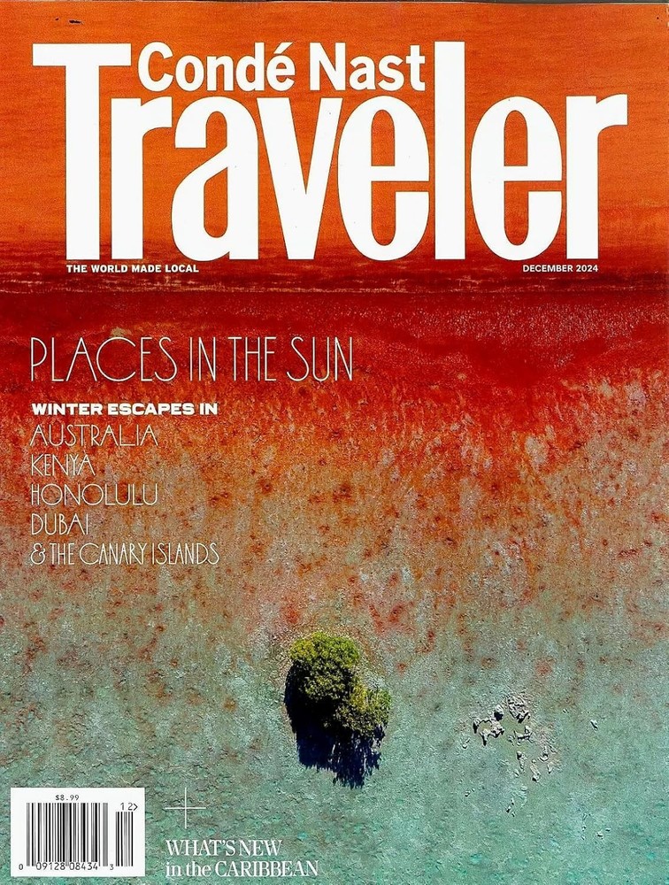 Conde Nast Traveler Magazine (November 2024 Issue) Places in the Sun