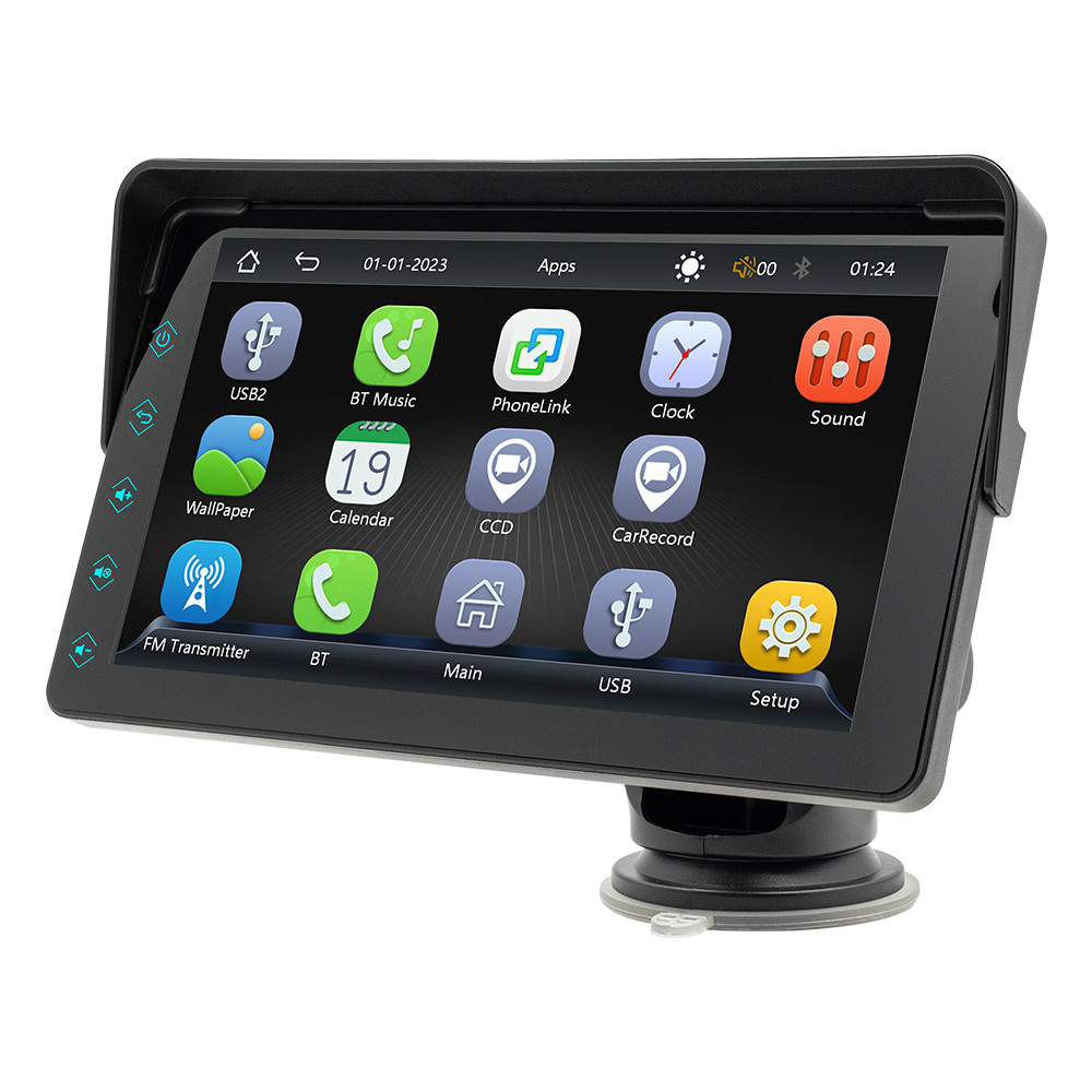 Wireless Car Stereo with Bluetooth MP5 Video Player Carplay USB AUX Mirror Link